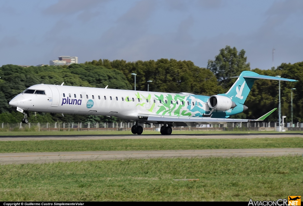 CX-CRG - Bombardier CRJ-900LR - Pluna Uruguay