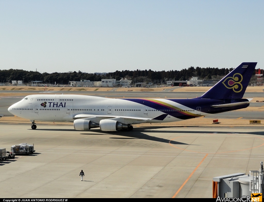 HS-TGK - Boeing 747-4D7 - Thai Airways