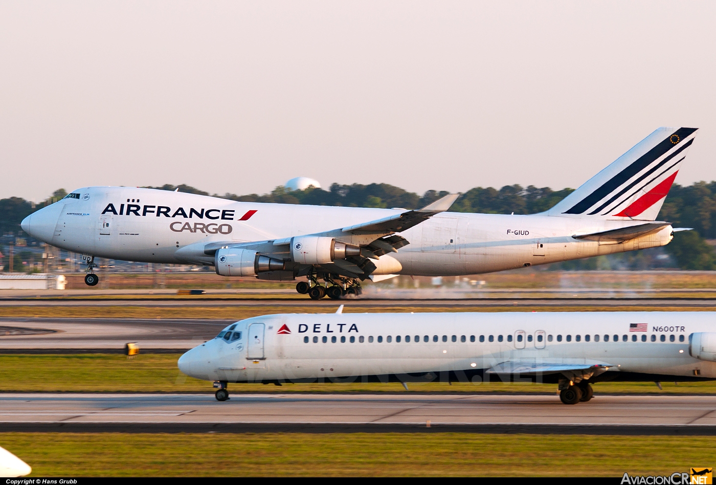 F-GIUD - Boeing 747-400F - Air France Cargo