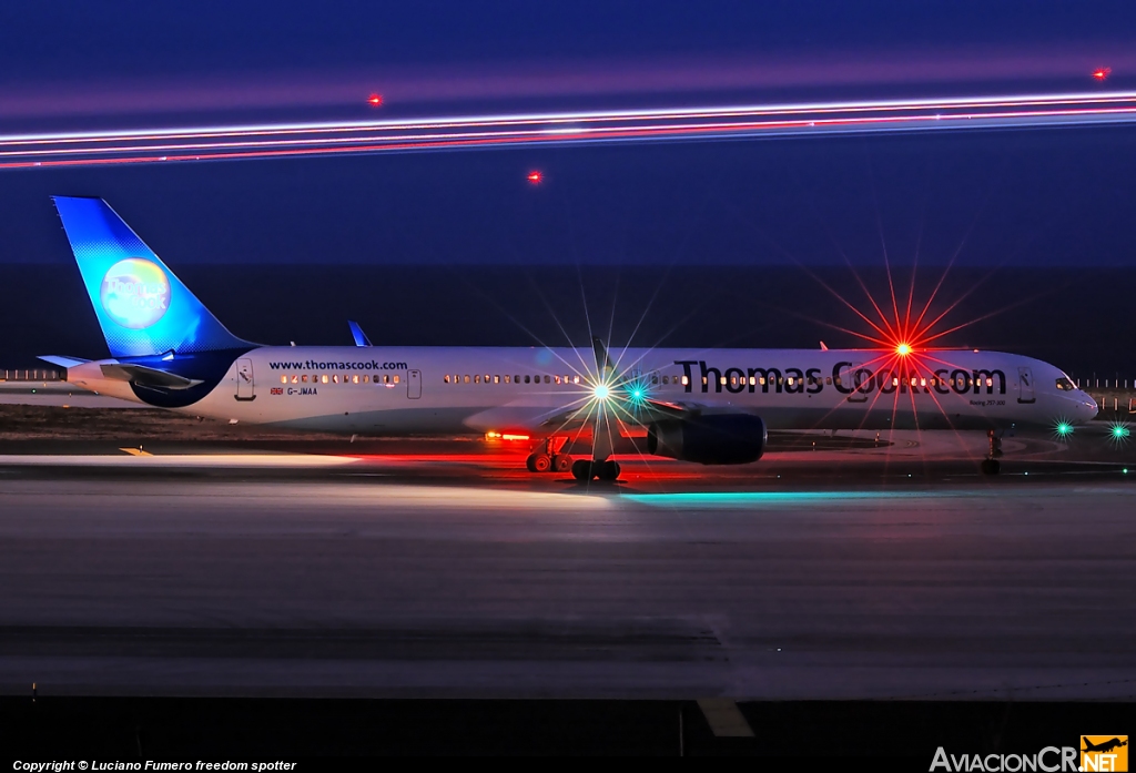 G-JMAA - Boeing 757-3CQ - Thomas Cook Airlines. UK.