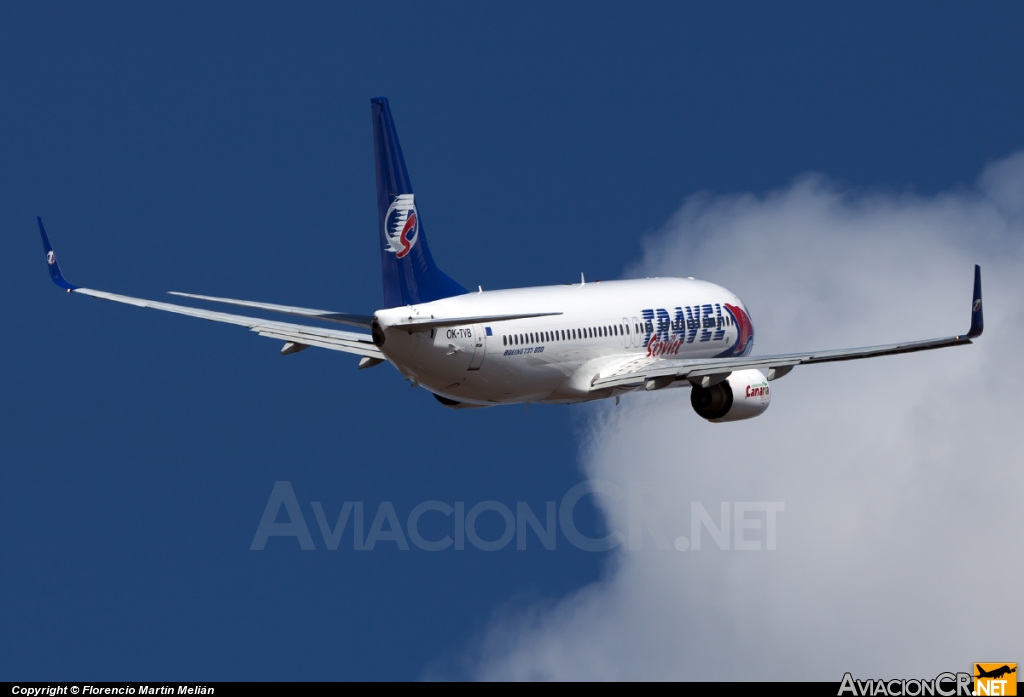 OK-TVB - Boeing 737-8CX - Travel Service
