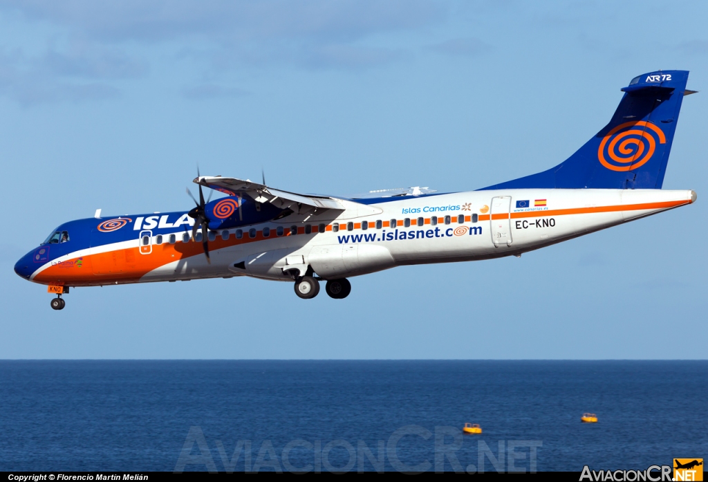 EC-KNO - ATR 72-212A - Islas Airways