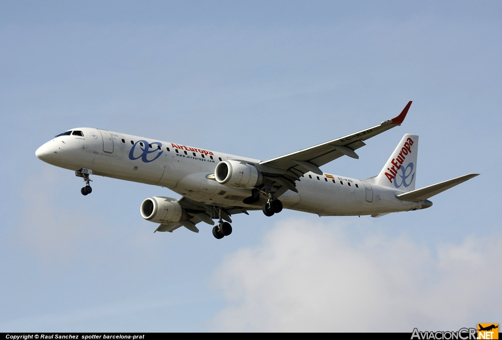 EC-KXD - Embraer 190-200LR - Air Europa