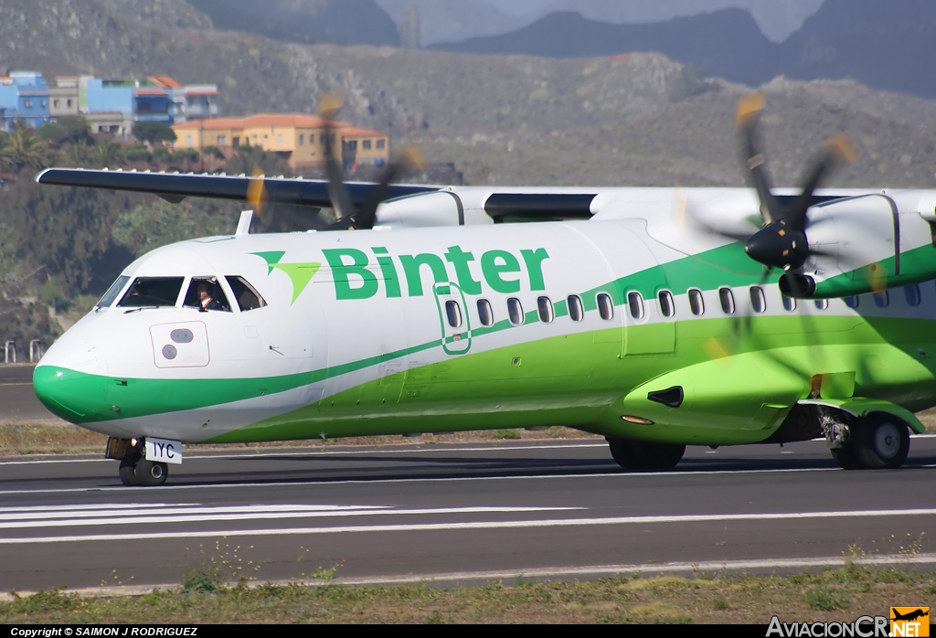 EC-IYC - ATR 72-212A - Binter Canarias