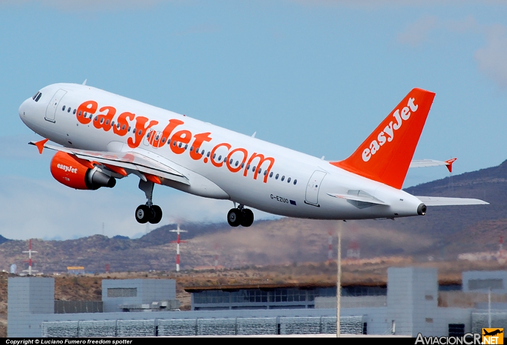 G-EZUO - Airbus A320-214 - EasyJet