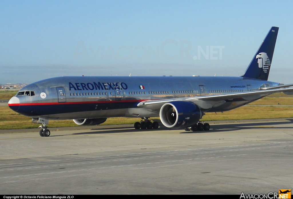 N745AM - Boeing 777-2Q8/ER - Aeromexico