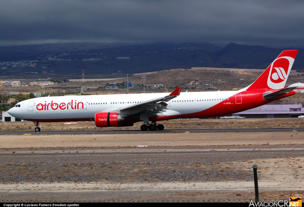 D-AERQ - Airbus A330-322 - Air Berlin