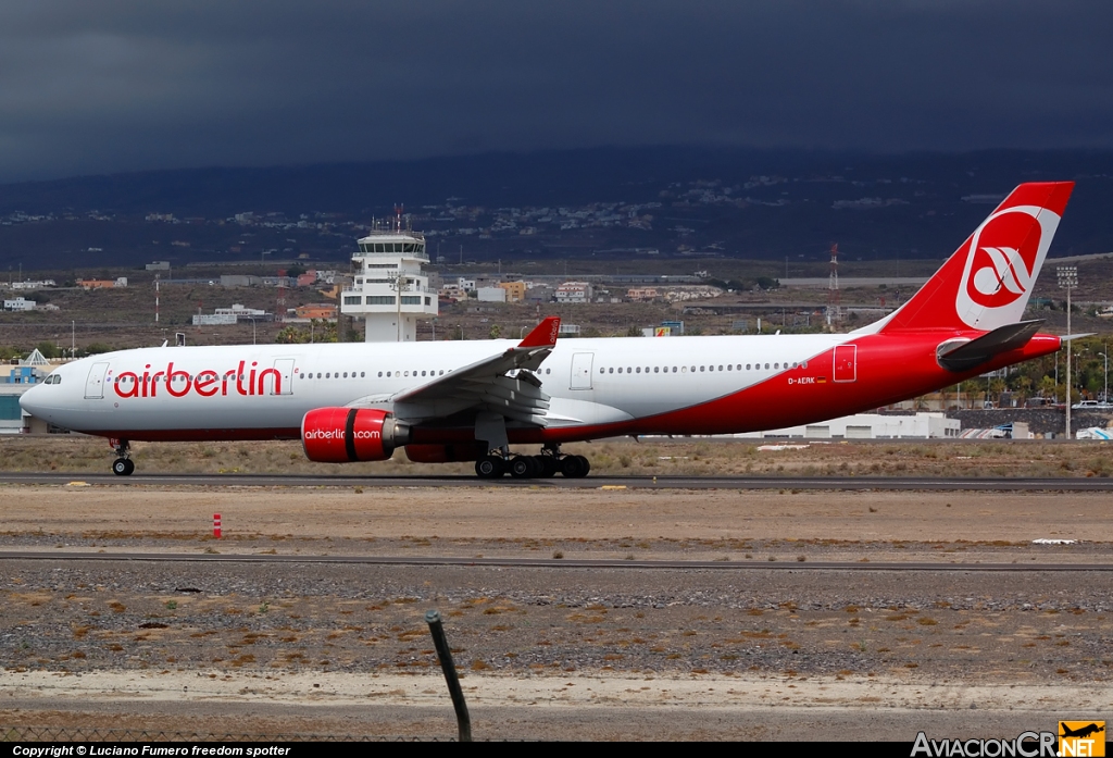 D-AERK - Airbus A330-322 - Air Berlin