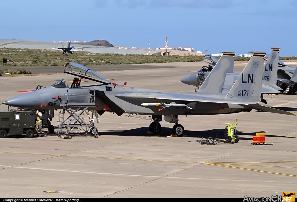 86-0171 - McDonnell Douglas F-15C Eagle - USAF - Fuerza Aerea de EE.UU