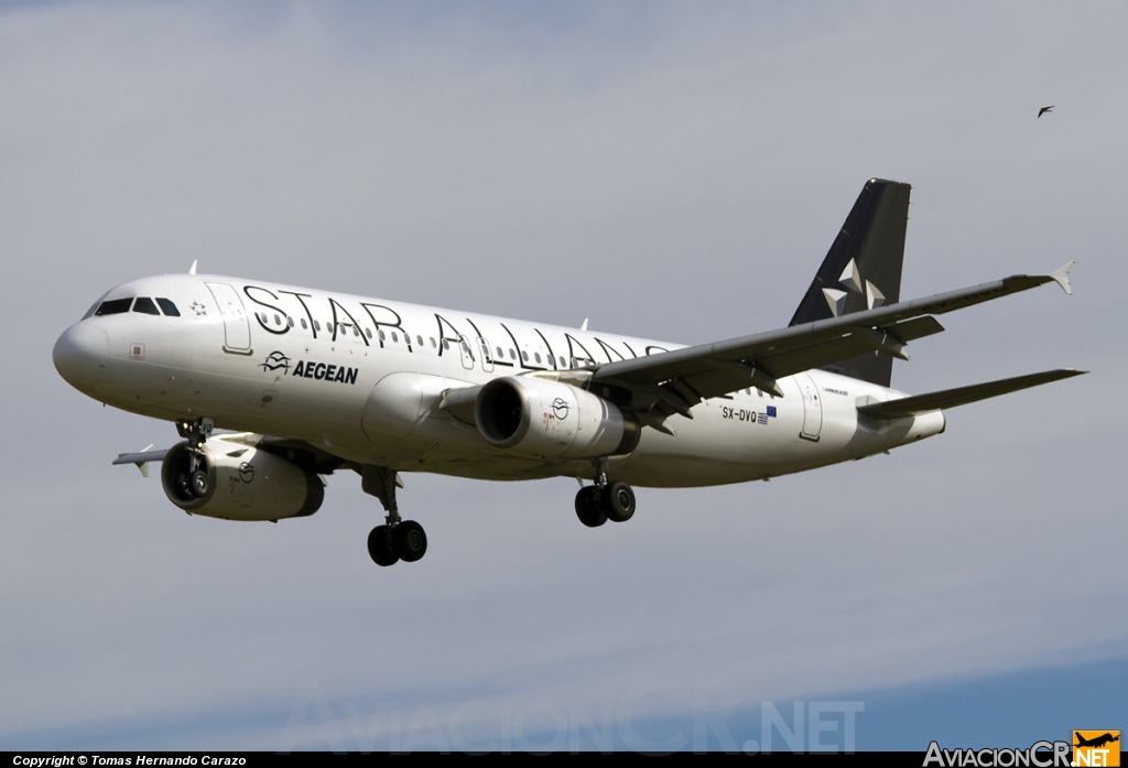 SX-DVQ - Airbus A320-232 - Aegean Airlines