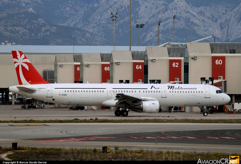 F-GYAR - Airbus A321-211 - Air Méditerranée