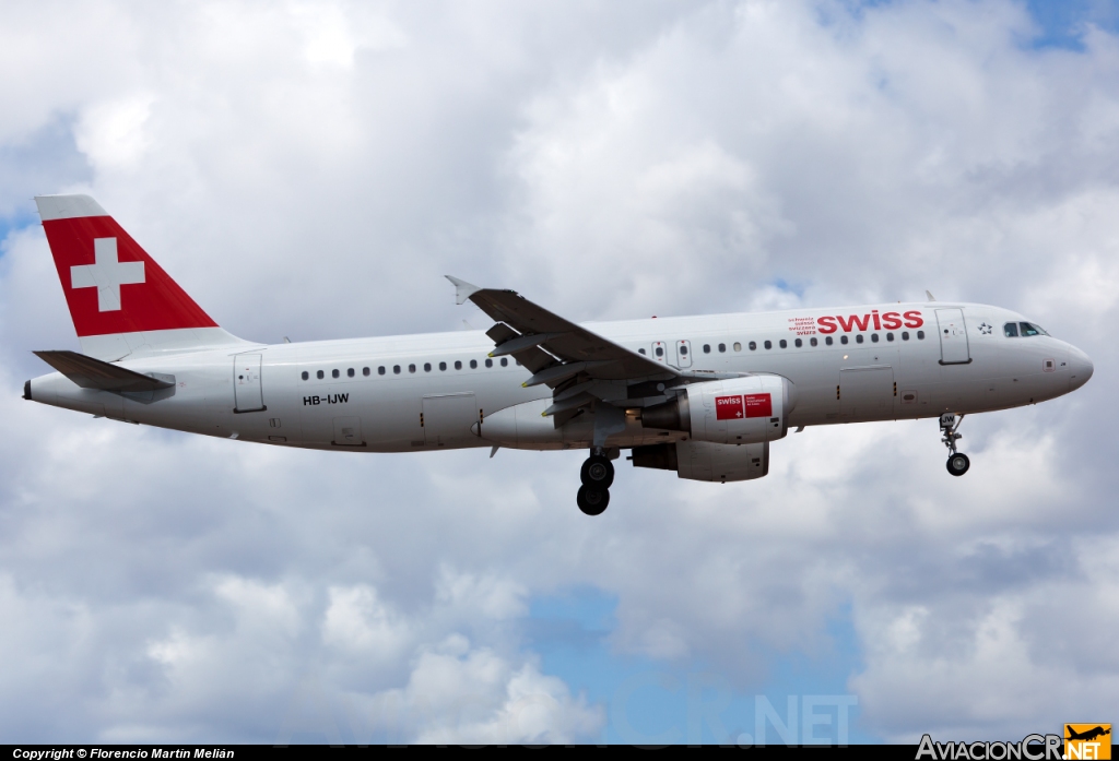HB-IJW - Airbus A320-214 - SWISS