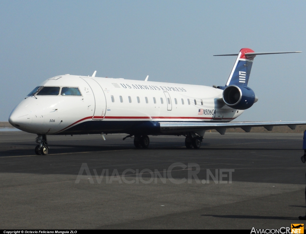 N506CA - Canadair CL-600-2B19 Regional Jet CRJ-200ER - U.S. Airways Express