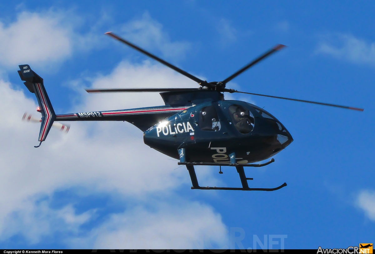 MSP012 - McDonell Douglas MD500 - Ministerio de Seguridad Pública - Costa Rica