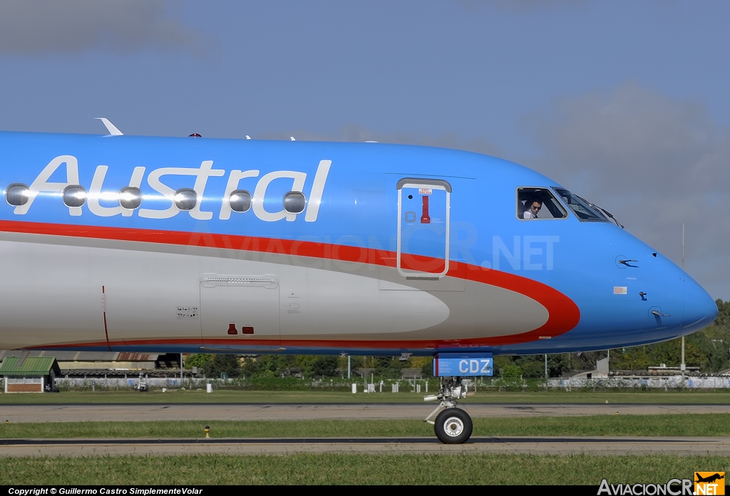 LV-CDZ - Embraer 190-100IGW - Austral Líneas Aéreas