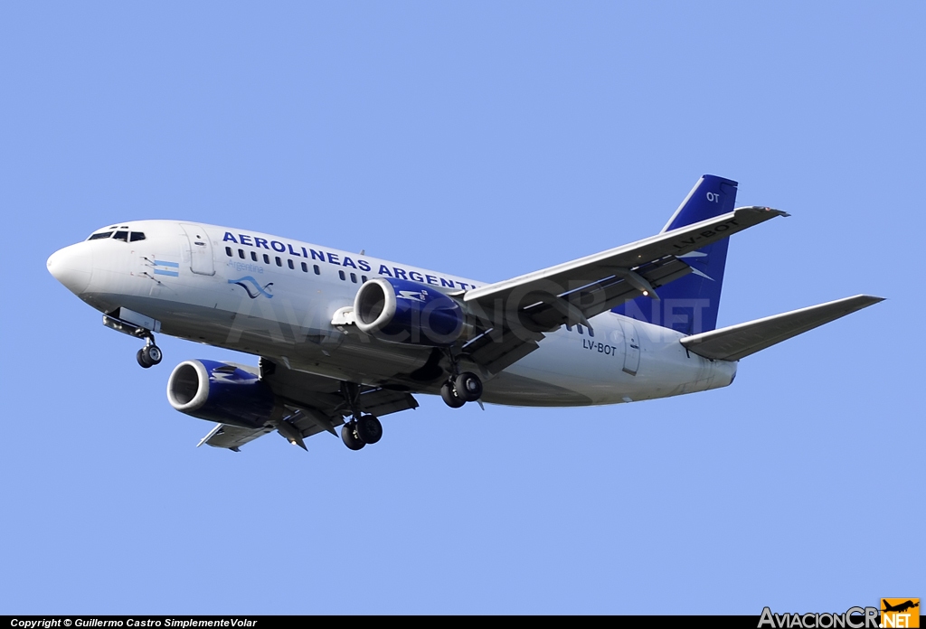 LV-BOT - Boeing 737-505 - Aerolineas Argentinas