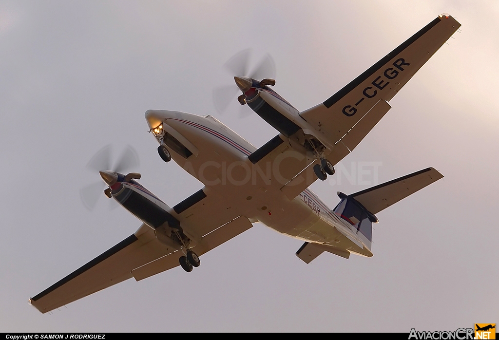 G-CEGR - Beechcraft Super King Air B200 - CEG - Henfield Lodge Aviation Ltd