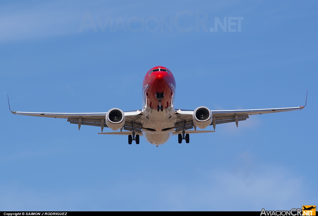 LN-NIA - Boeing 737-8JP - Norwegian Air Shuttle