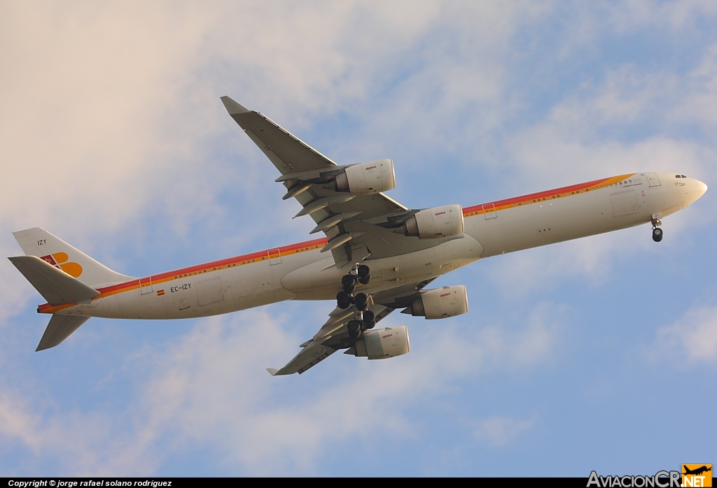 EC-IZY - Airbus A340-642 - Iberia