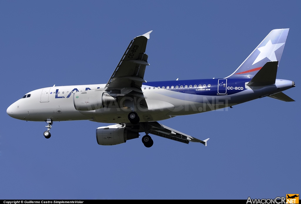 CC-BCD - Airbus A319-112 - LAN Airlines