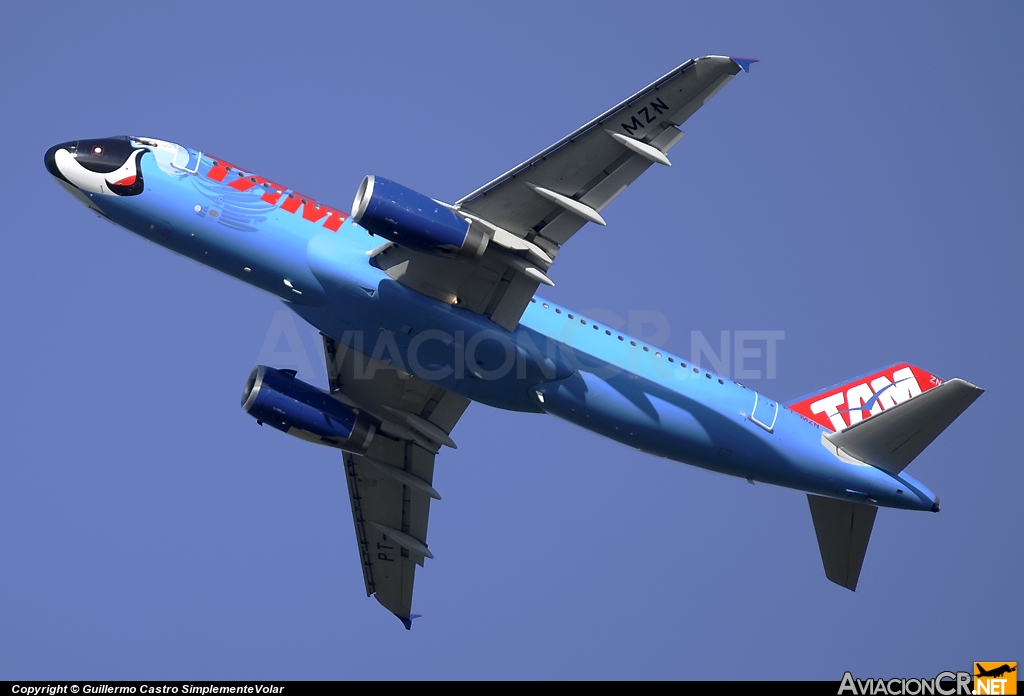 PT-MZN - Airbus A320-231 - TAM