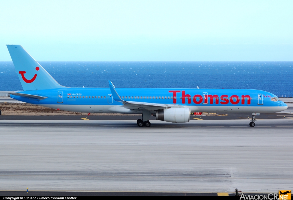 G-CPEU - Boeing 757-226 - Thomson Airways