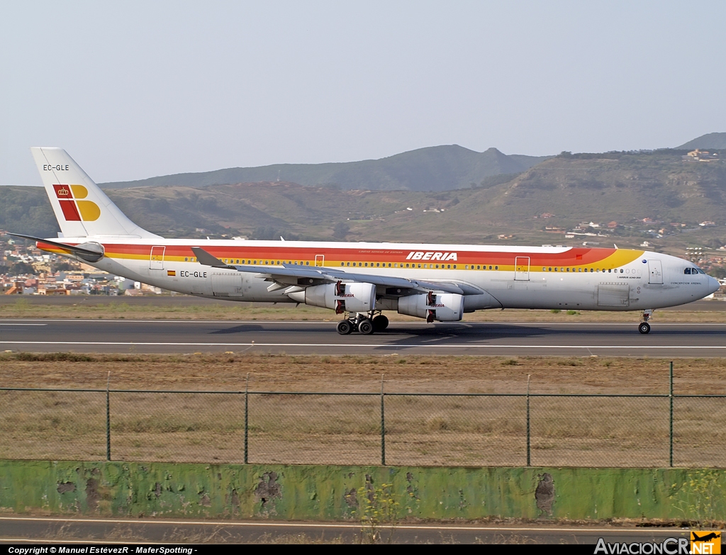 EC-GLE - Airbus A340-313 - Iberia