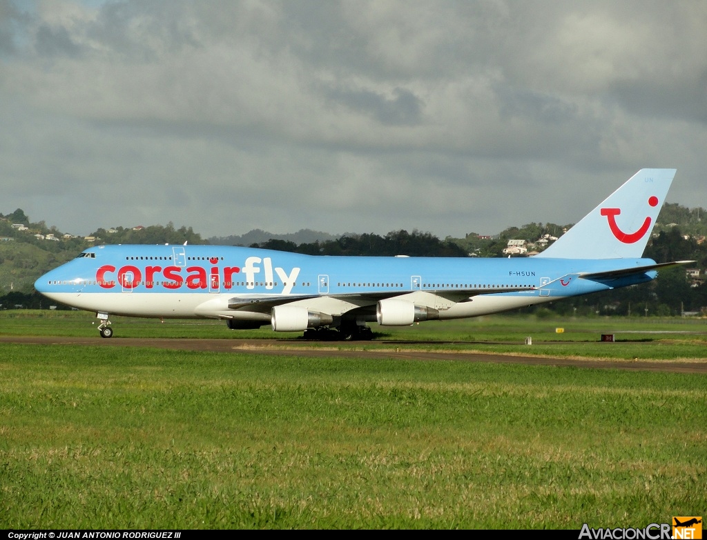 F-HSUN - Boeing 747-422 - Corsairfly