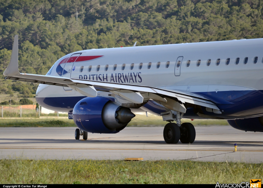 G-LCYO - Embraer 190-100SR - BA CityFlyer
