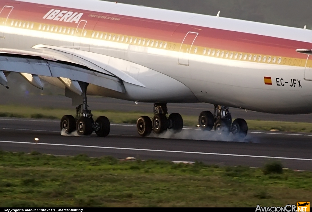 EC-JFX - Airbus A340-642 - Iberia