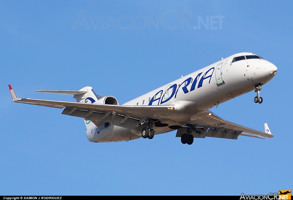 S5-AAI - Bombardier CRJ-200LR - Adria Airways