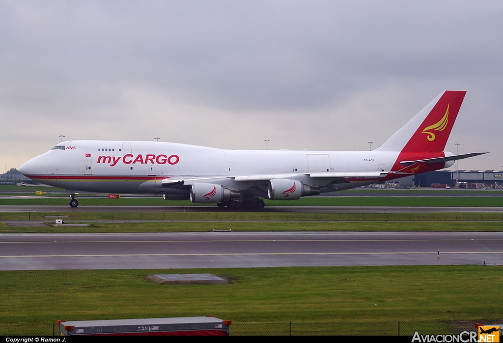 TC-ACF - Boeing 747-481(BDSF) - MyCargo