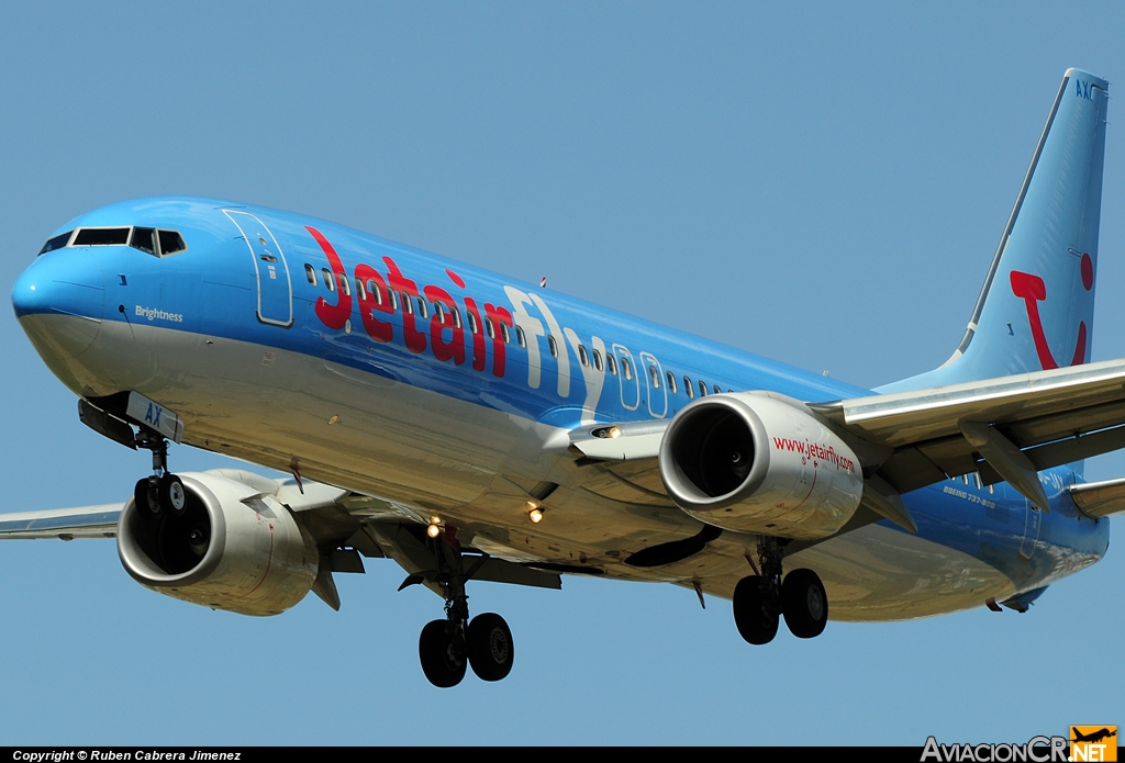 OO-JAX - Boeing 737-8K5 - Jetairfly