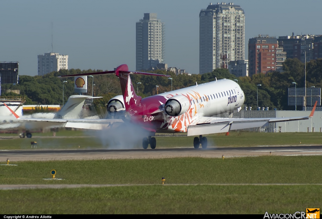 CX-CRC - Canadair CL-600-2D24 Regional Jet CRJ-900 - Pluna Uruguay