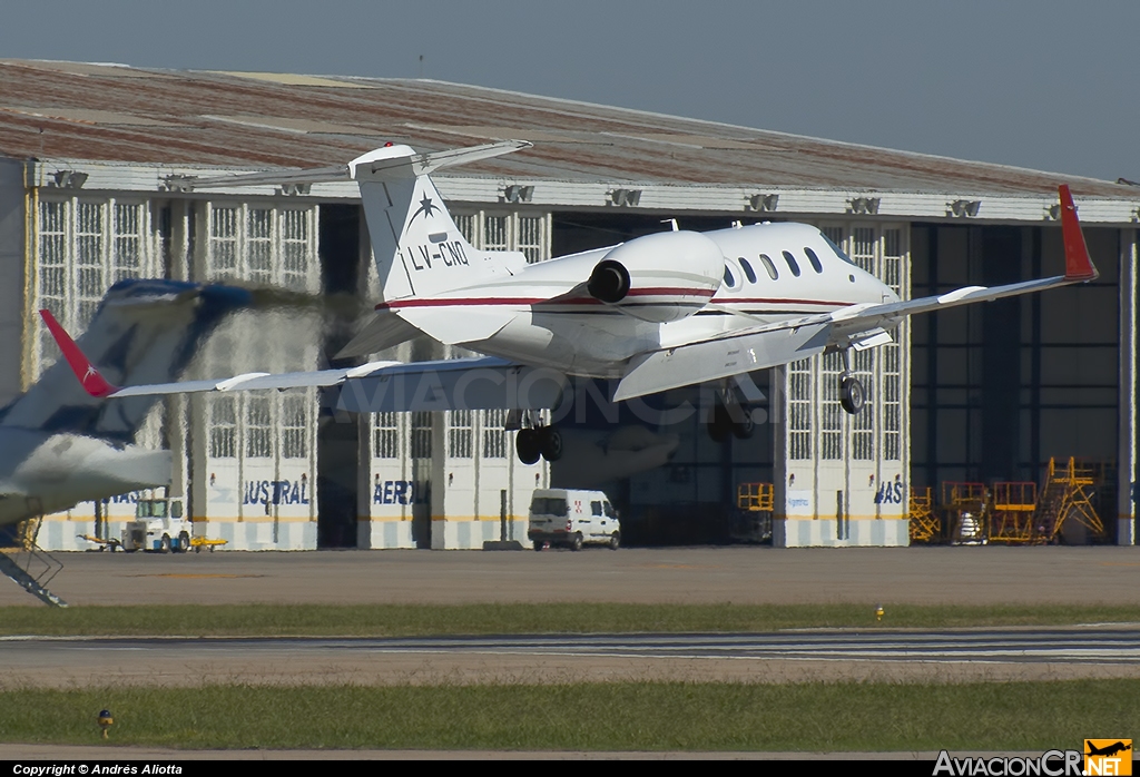 LV-CNQ - Learjet 31 - Privado