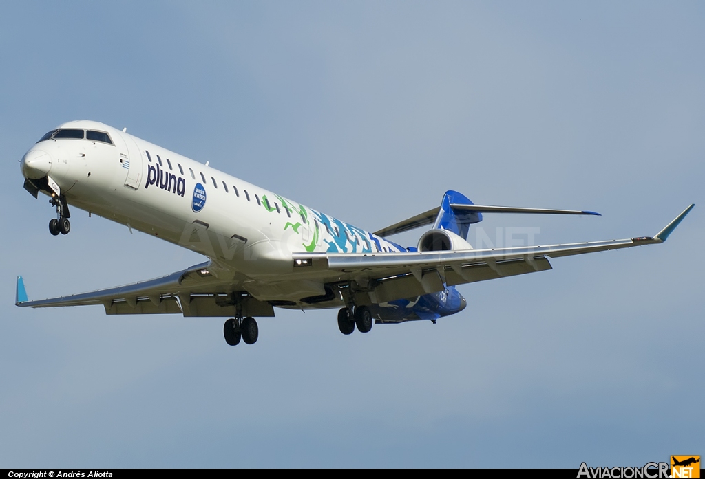 CX-CRH - Bombardier CRJ-900LR - Pluna Uruguay