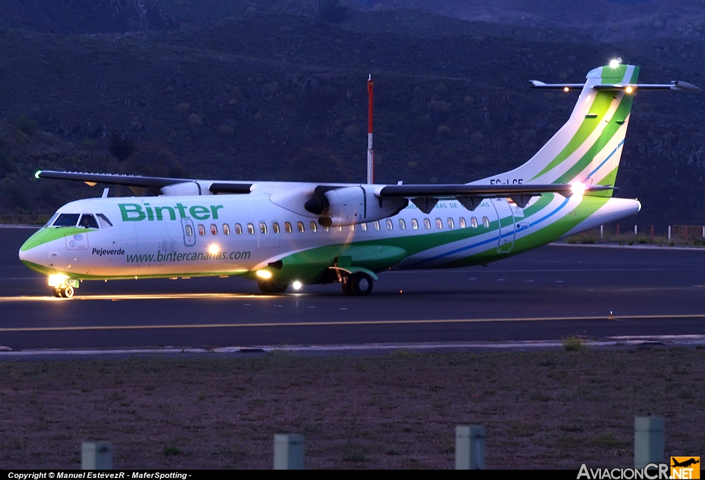 EC-LGF - ATR 72-212A - Binter Canarias