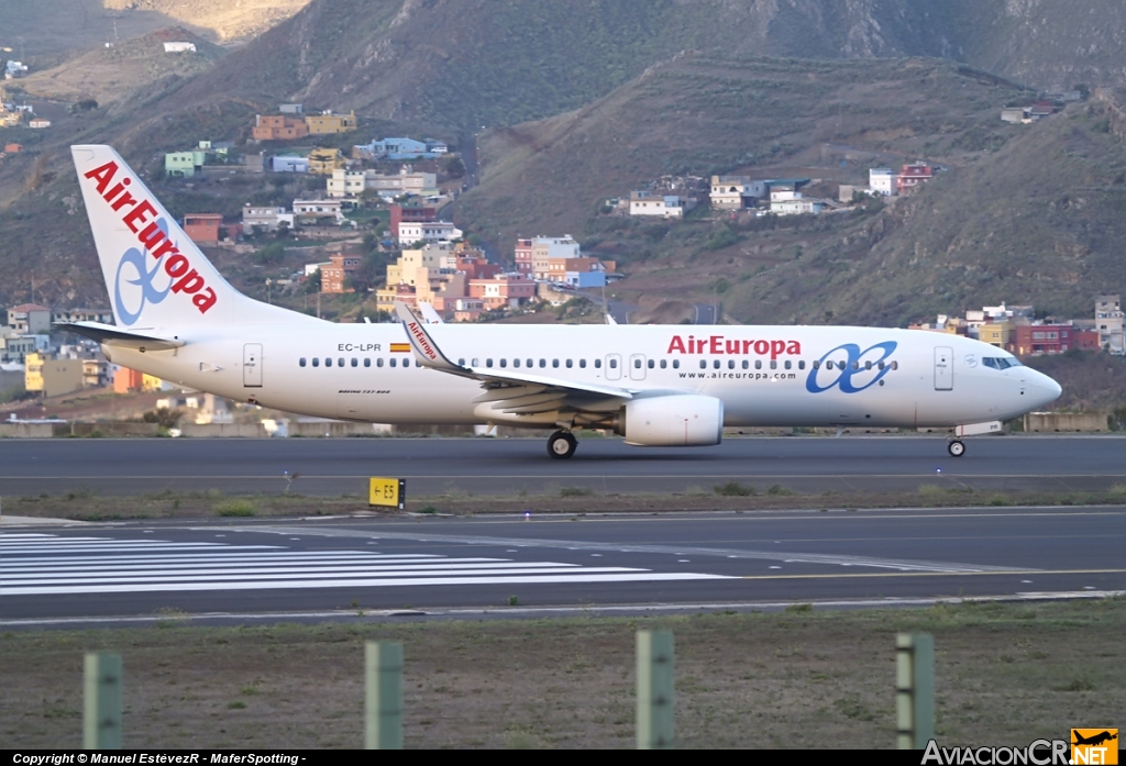 EC-LPR - Boeing 737-85P - Air Europa