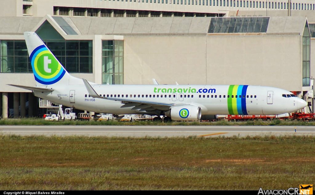 PH-HSB - Boeing 737-8K2 - Transavia Airlines