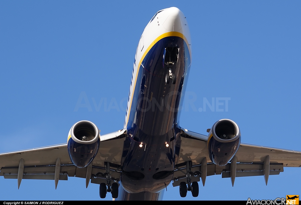 EI-EBW - Boeing 737-8AS - Ryanair