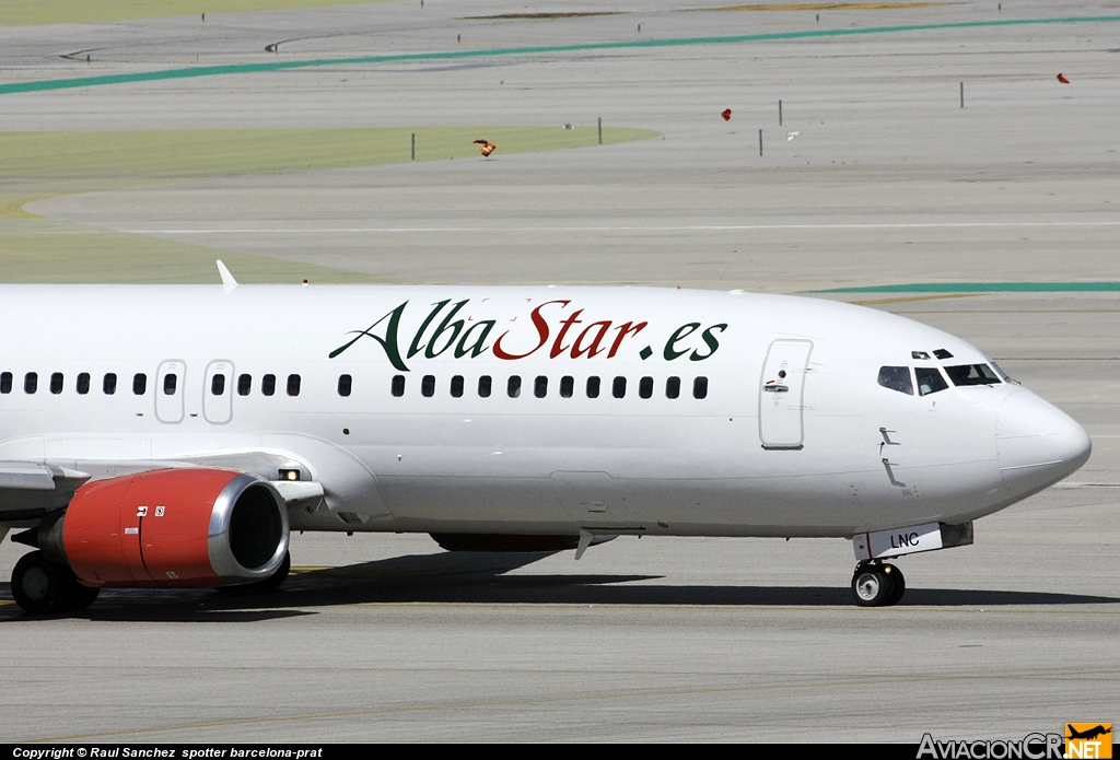 EC-LNC - Boeing 737-4K5 - Alba Star