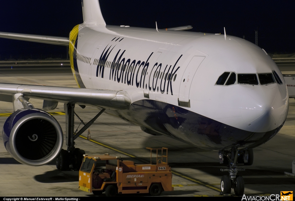 G-MONS - Airbus A300B4-605R - Monarch Airlines