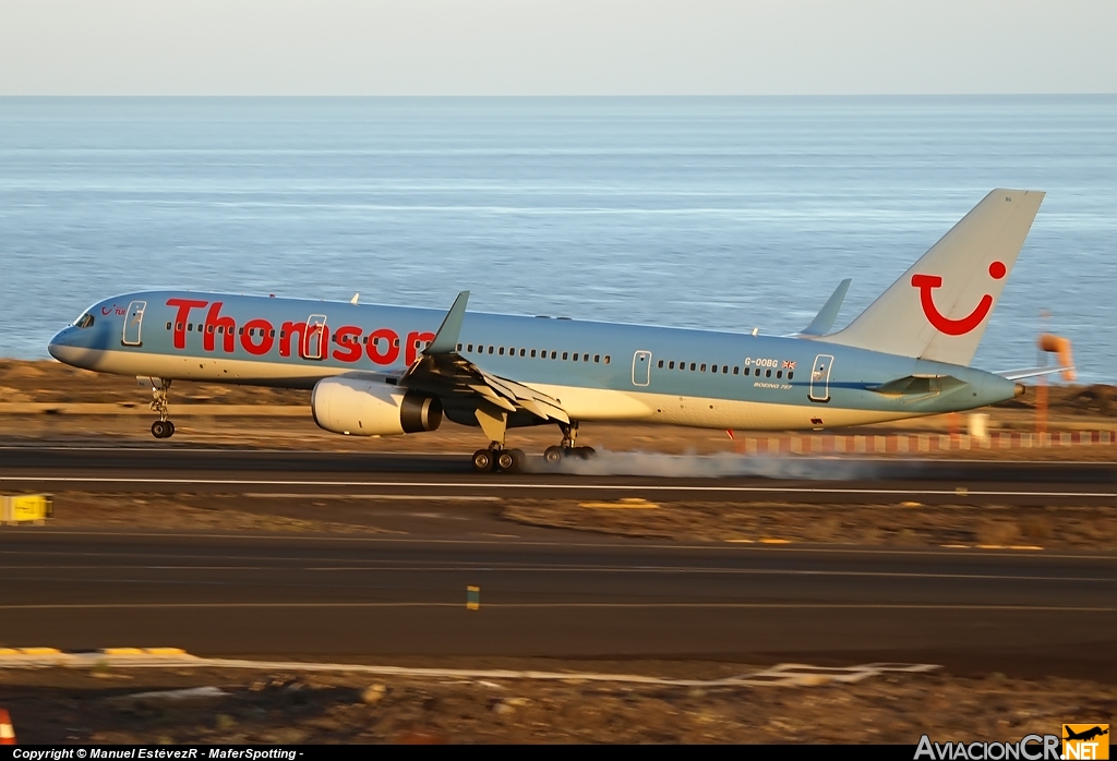 G-OOBG - Boeing 757-236 - Thomsonfly