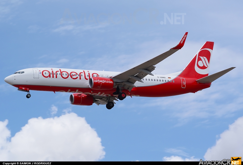 D-ABMD - Boeing 737-86J - Air Berlin