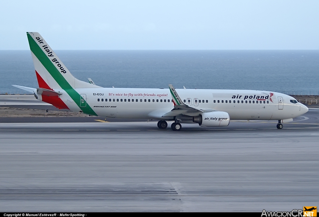 EI-EOJ - Boeing 737-8BK - Air Italy Polska