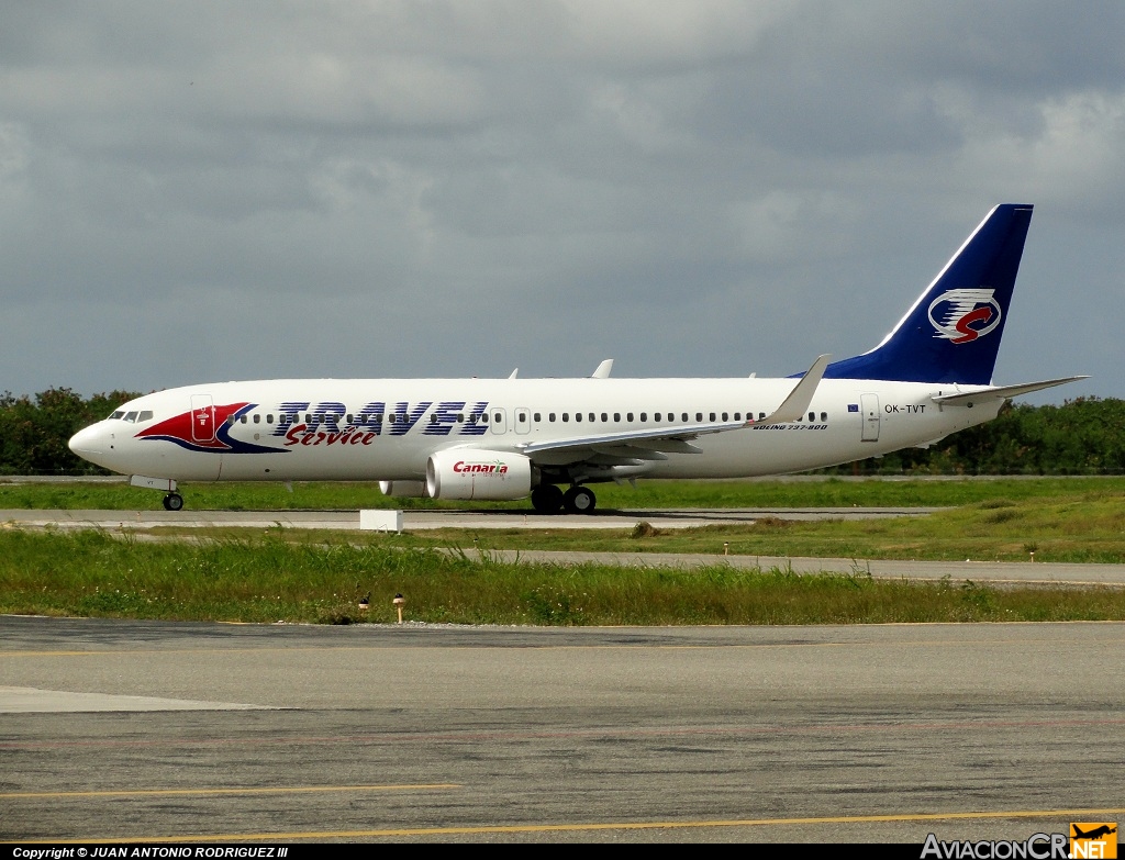 OK-TVT - Boeing 737-86N - Travel Service