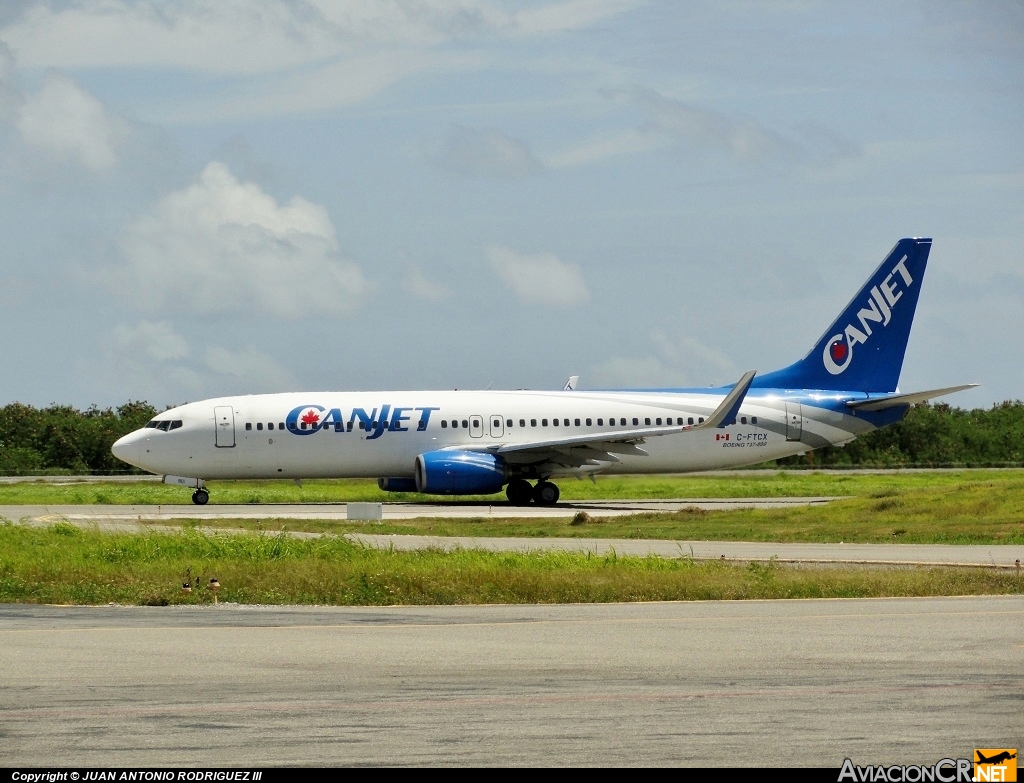 C-FTCX - Boeing 737-8AS - Canjet