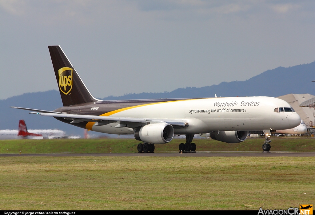 N451UP - Boeing 757-24APF - UPS - United Parcel Service