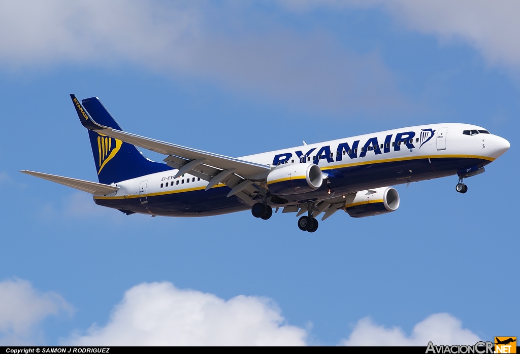 EI-EVF - Boeing 737-8AS - Ryanair