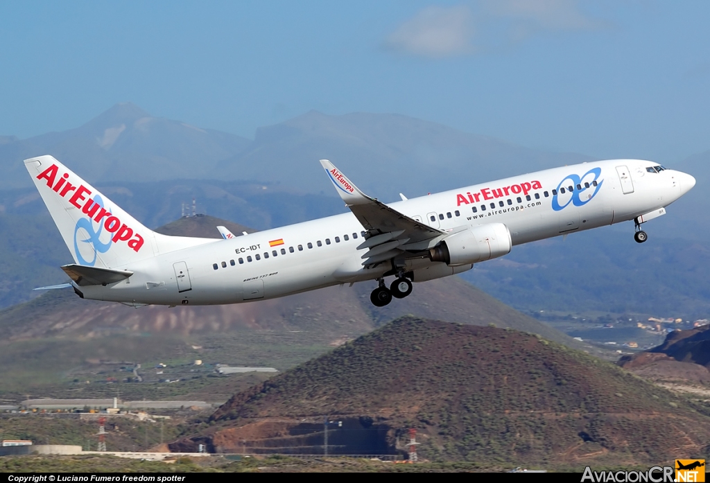 EC-IDT - Boeing 737-86Q - Air Europa